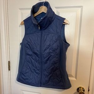 Womens Columbia Winter Puffer Vest Fleece in Periwinkle Size M